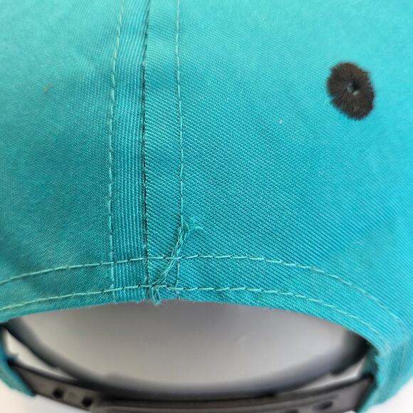 Vintage MLB Florida Marlins Snapback Baseball Cap Teal Black Annco Sri Lanka - Picture 4 of 9